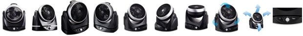 Ozeri Brezza II Dual Oscillating 10" High Velocity Desk Fan